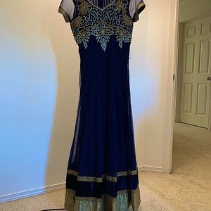 Party wear long salwar dress